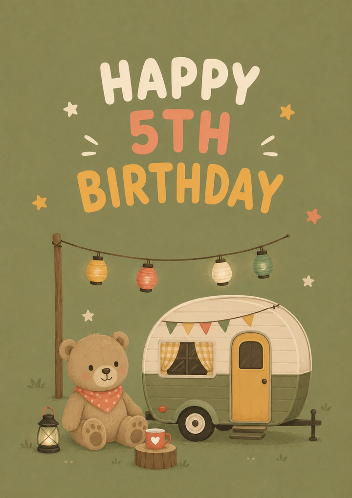 Birthdays - Personalised Card