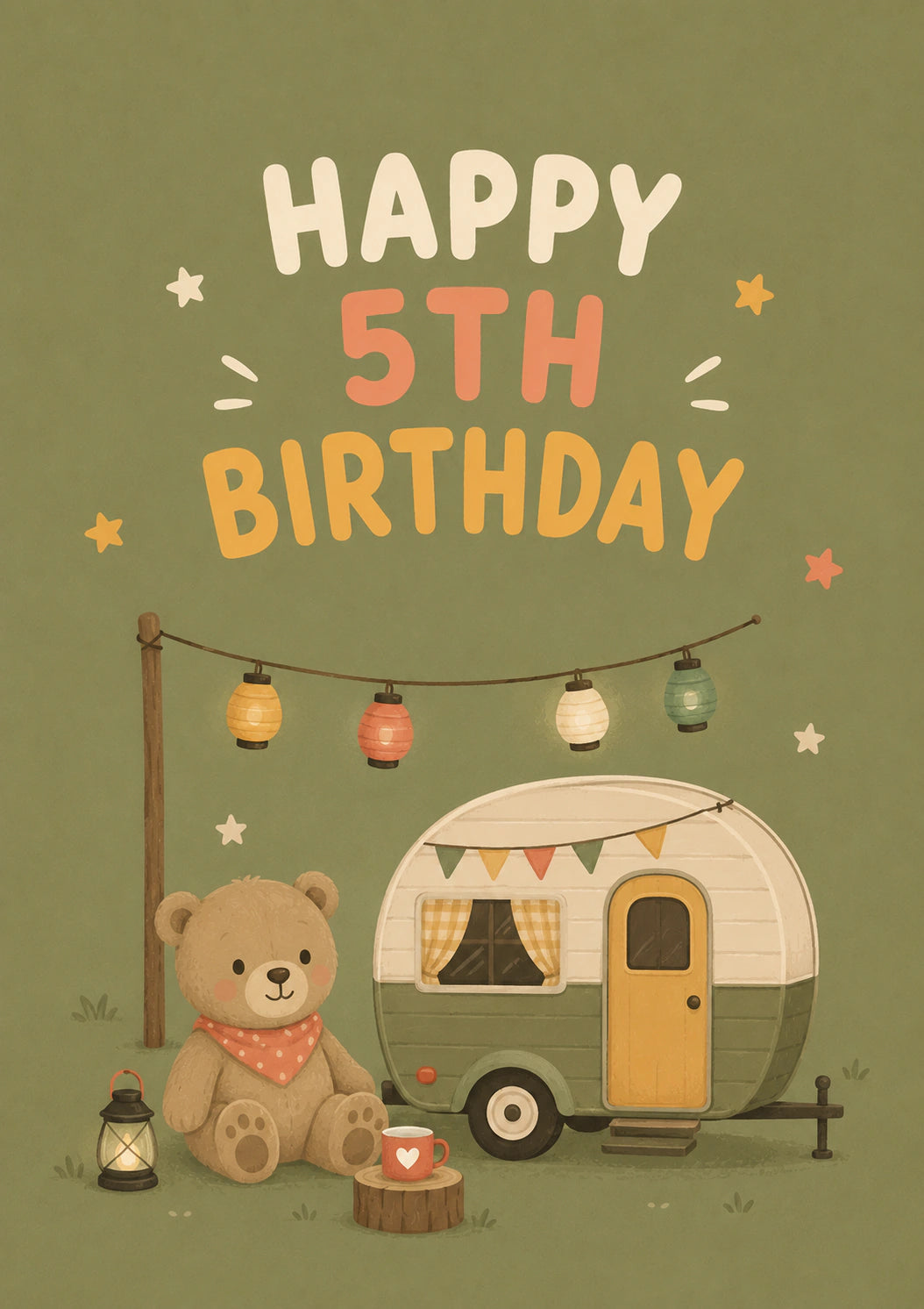 Birthdays - Personalised Card