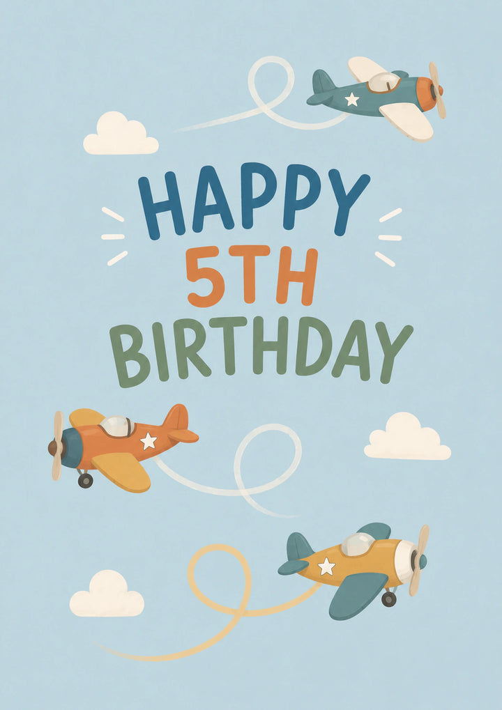 Birthdays - Personalised Card