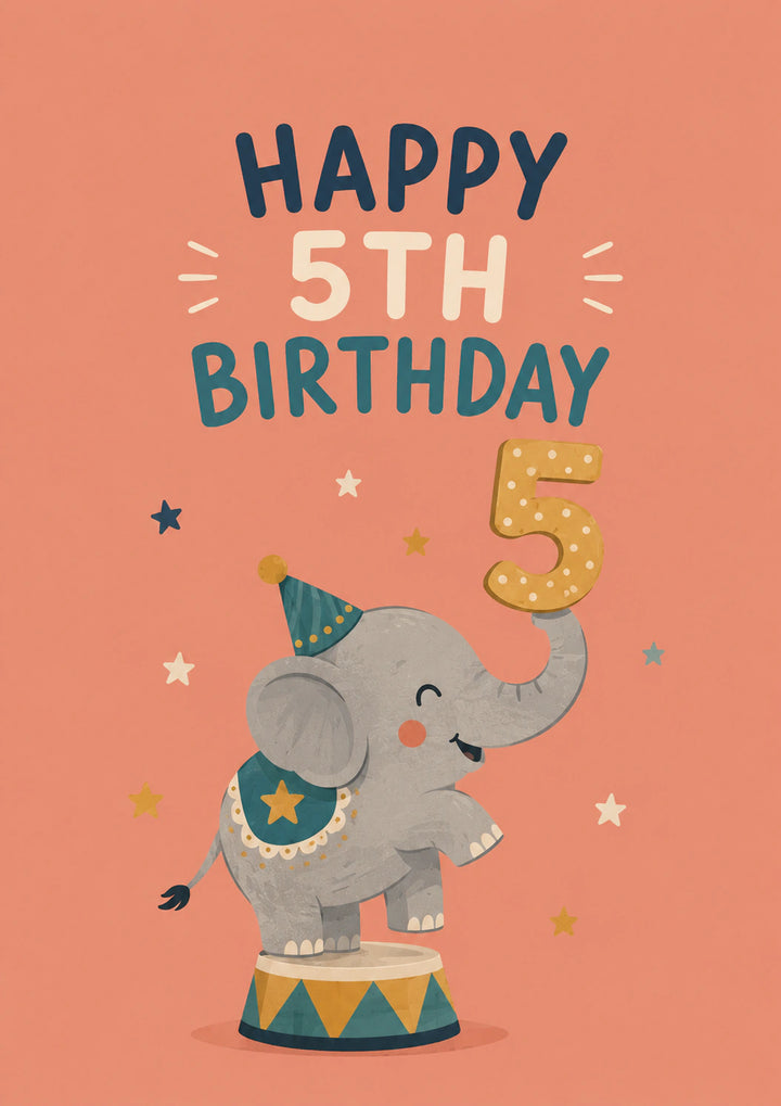 Birthdays - Personalised Card