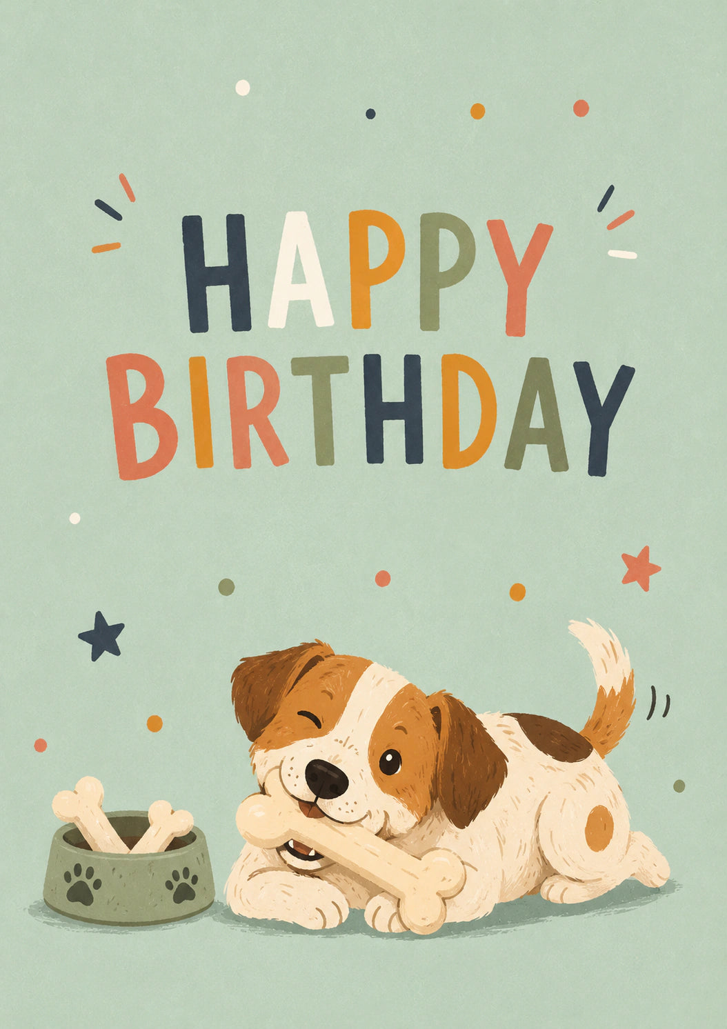 Birthdays - Personalised Card
