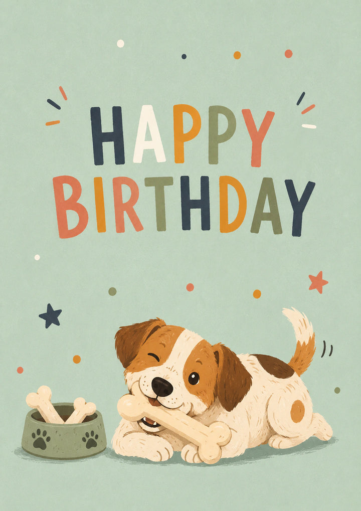 Birthdays - Personalised Card