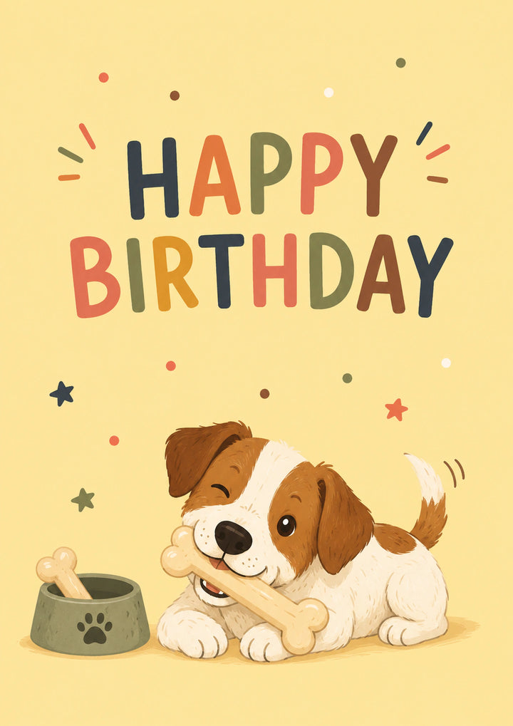 Birthdays - Personalised Card