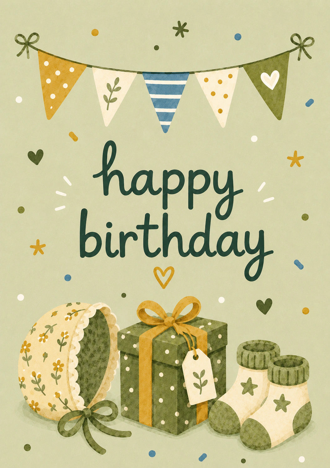 Birthdays - Personalised Card
