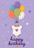 Load image into Gallery viewer, Birthdays - Personalised Card — with punch holes
