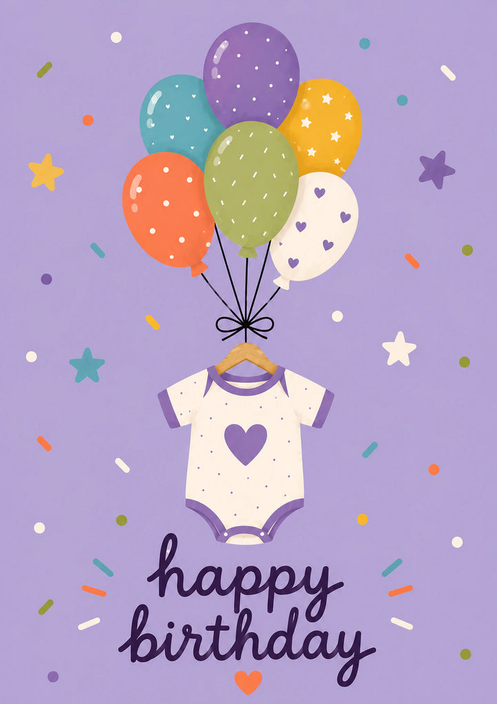 Birthdays - Personalised Card