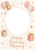 Load image into Gallery viewer, Birthdays - Personalised Card — with punch holes
