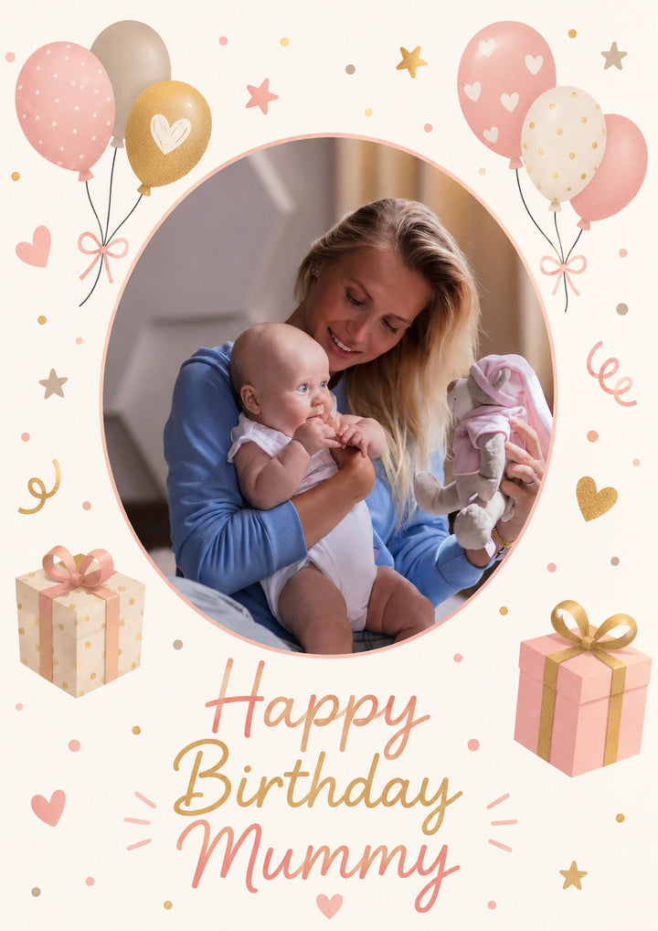 Birthdays - Personalised Card