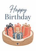 Load image into Gallery viewer, Birthdays - Personalised Card — with punch holes
