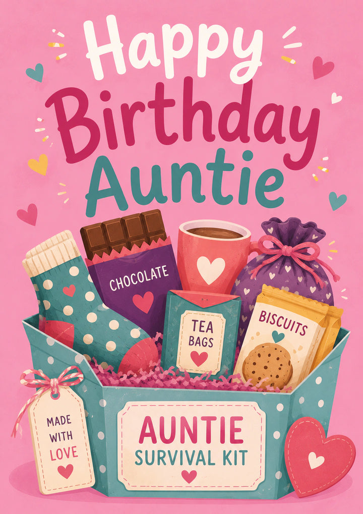 Birthdays - Personalised Card