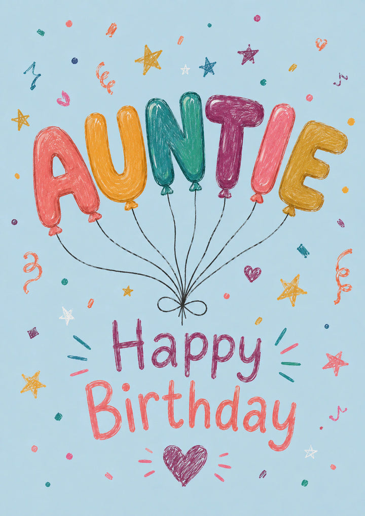 Birthdays - Personalised Card