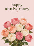 Load image into Gallery viewer, Anniversary - Personalised Card — with punch holes
