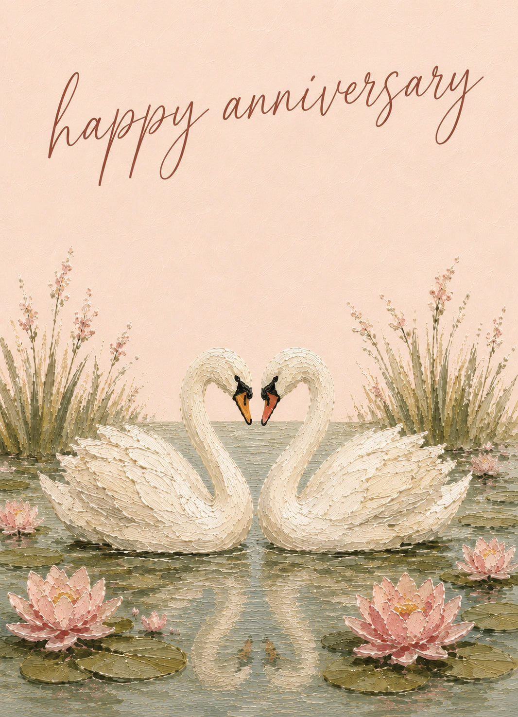 Anniversary - Personalised Card — with punch holes
