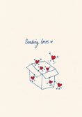 Load image into Gallery viewer, Sending Love Heart Characters Just Because Card
