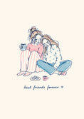 Load image into Gallery viewer, Best Friends Forever Pyjama Birthday Card for Her
