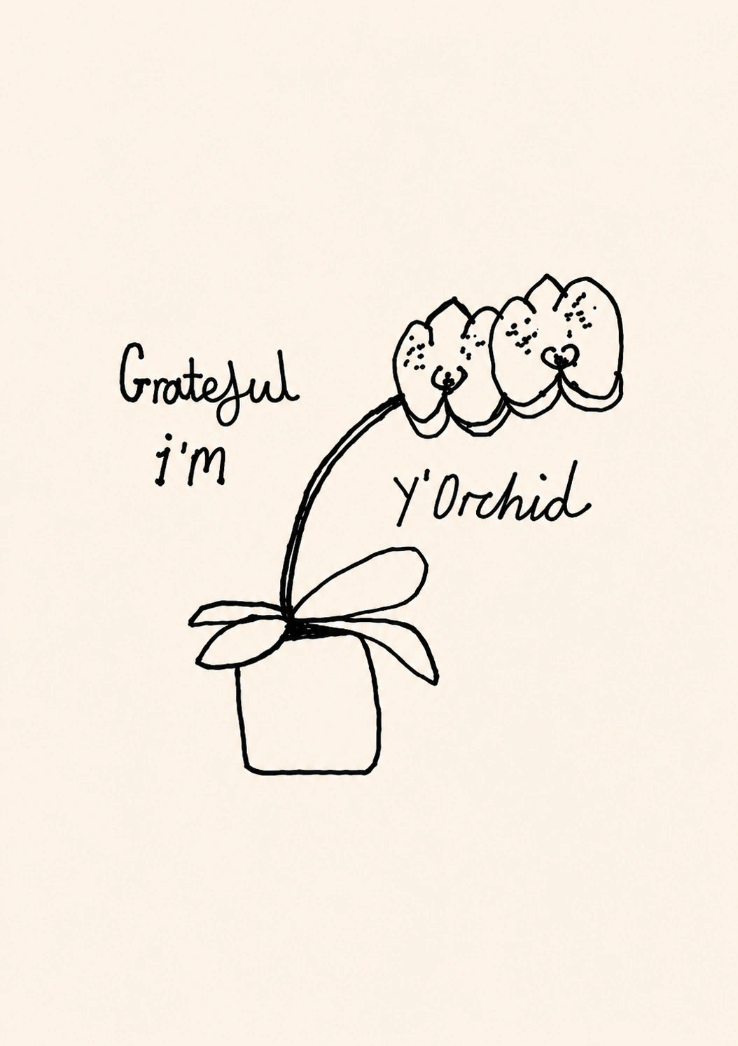 Send A Smile - Personalised Card — with punch holes