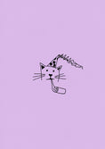 Load image into Gallery viewer, Funny Party Hat Cat with Blower Birthday Card
