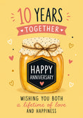 Load image into Gallery viewer, Honey Jar 10 Years Together Anniversary Card
