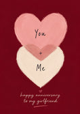 Load image into Gallery viewer, Anniversary - Personalised Card — with punch holes
