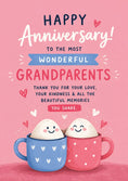 Load image into Gallery viewer, Anniversary - Personalised Card — with punch holes
