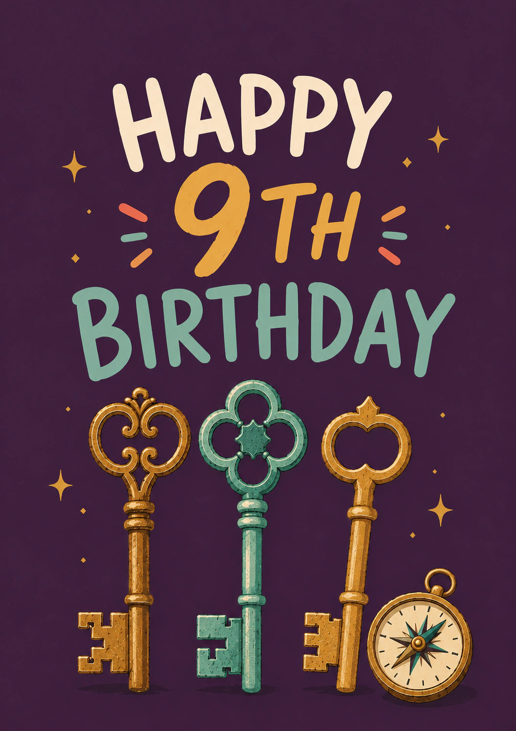 Birthdays - Personalised Card