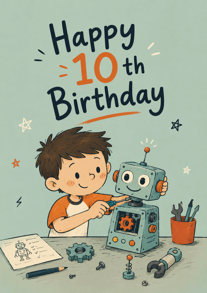 Birthdays - Personalised Card