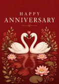 Load image into Gallery viewer, Anniversary - Personalised Card — with punch holes
