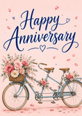 Load image into Gallery viewer, Anniversary - Personalised Card — with punch holes
