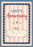 Load image into Gallery viewer, Anniversary - Personalised Card — with punch holes
