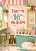 Load image into Gallery viewer, Birthdays - Personalised Card — with punch holes

