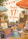 Load image into Gallery viewer, Birthdays - Personalised Card — with punch holes

