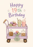 Load image into Gallery viewer, Birthdays - Personalised Card — with punch holes
