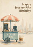 Load image into Gallery viewer, Birthdays - Personalised Card — with punch holes
