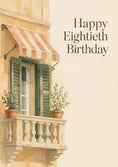 Load image into Gallery viewer, Birthdays - Personalised Card — with punch holes
