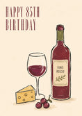 Load image into Gallery viewer, Birthdays - Personalised Card — with punch holes
