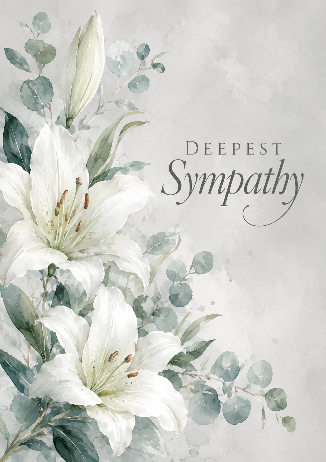 Sympathy - Personalised Card