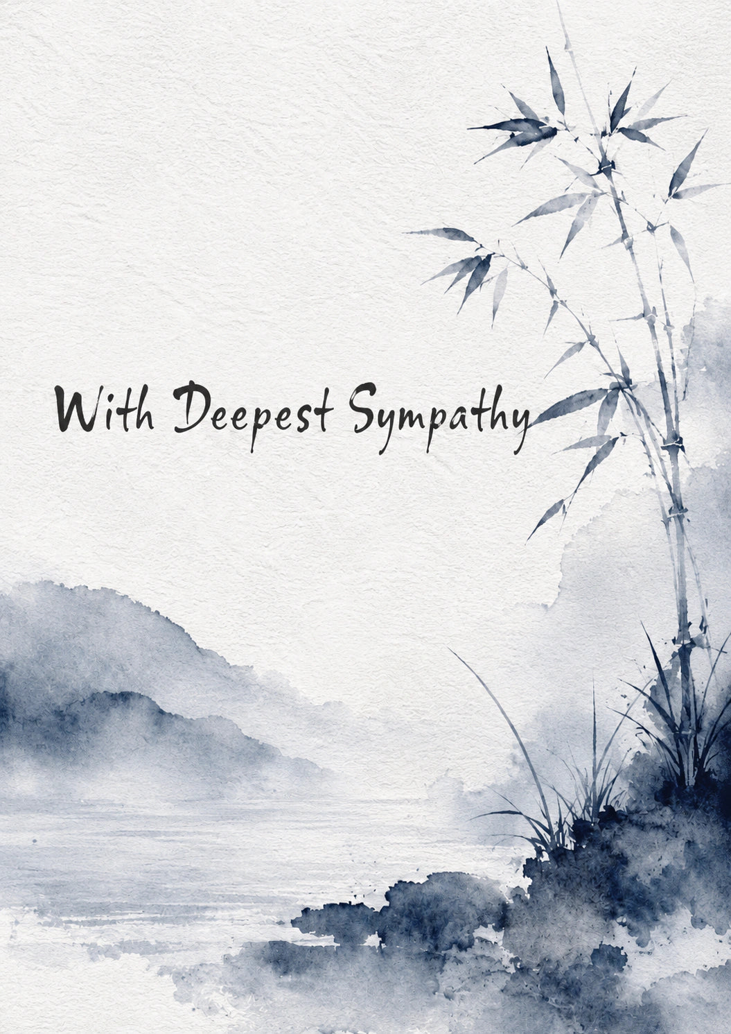 Sympathy - Personalised Card