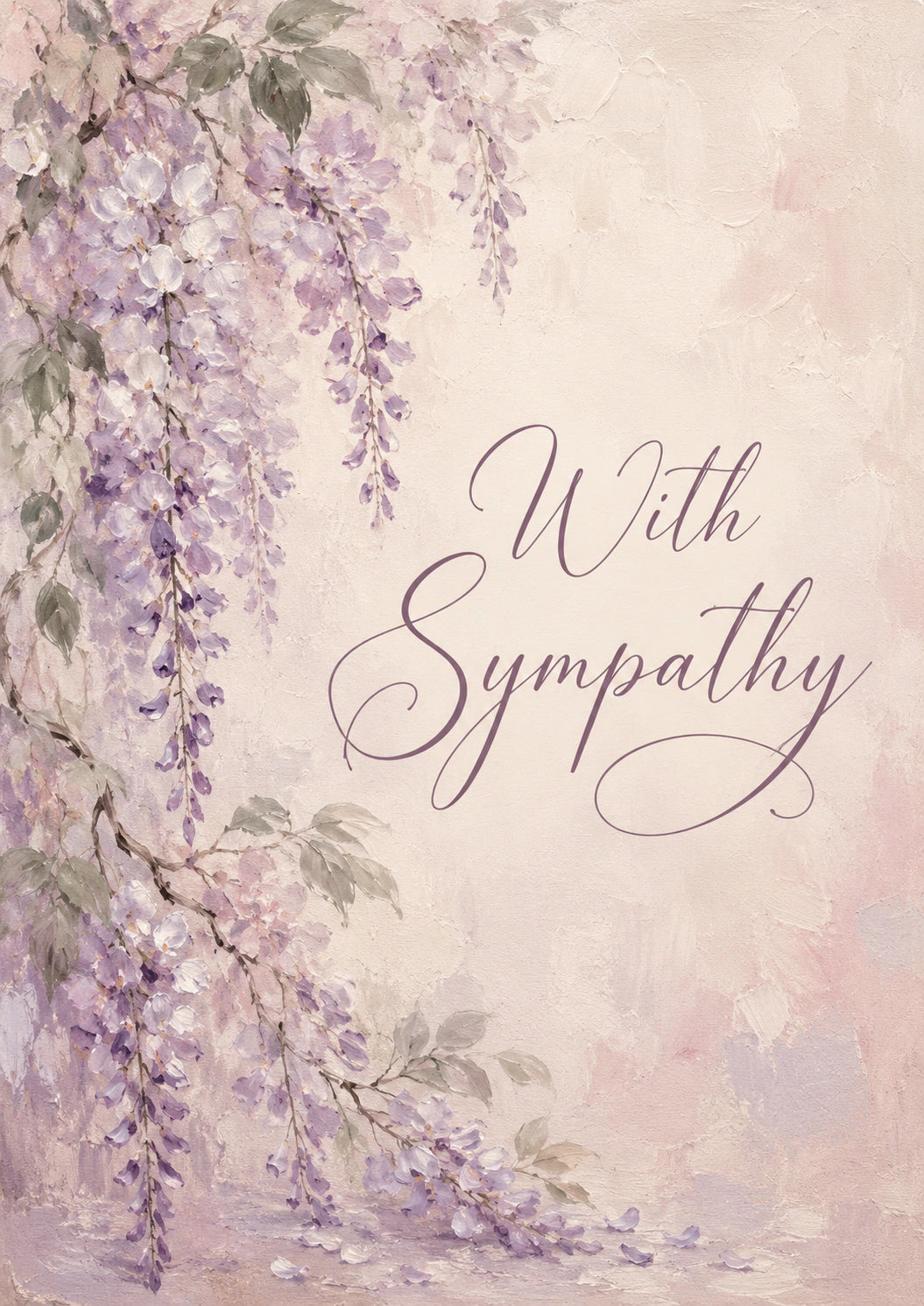 Sympathy - Personalised Card