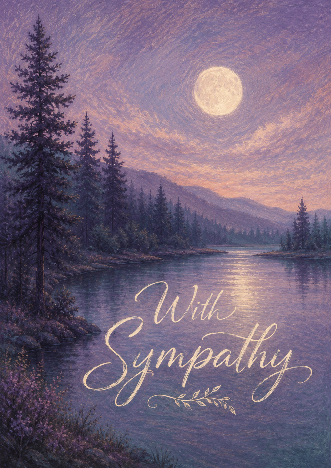 Sympathy - Personalised Card