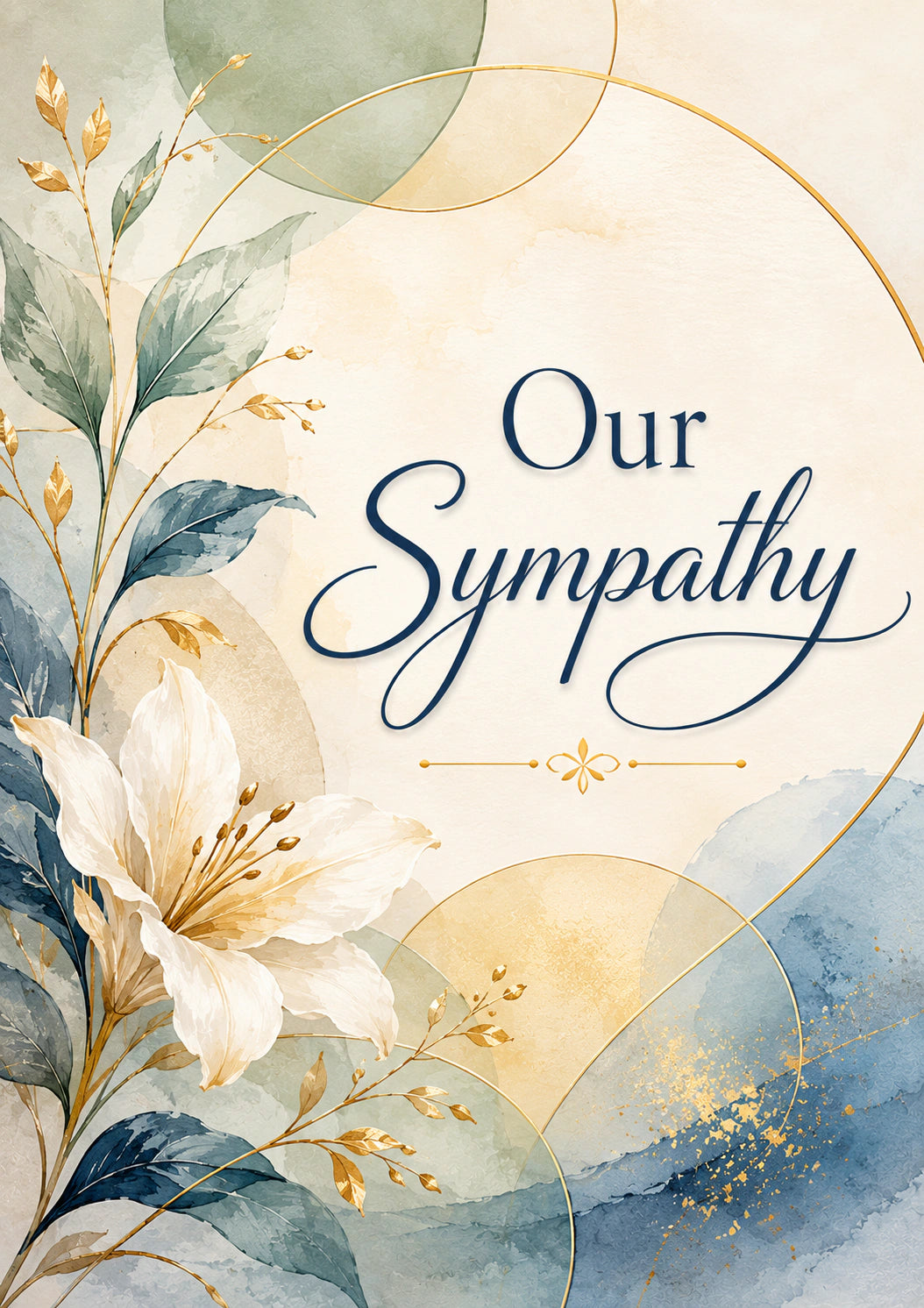 Sympathy - Personalised Card
