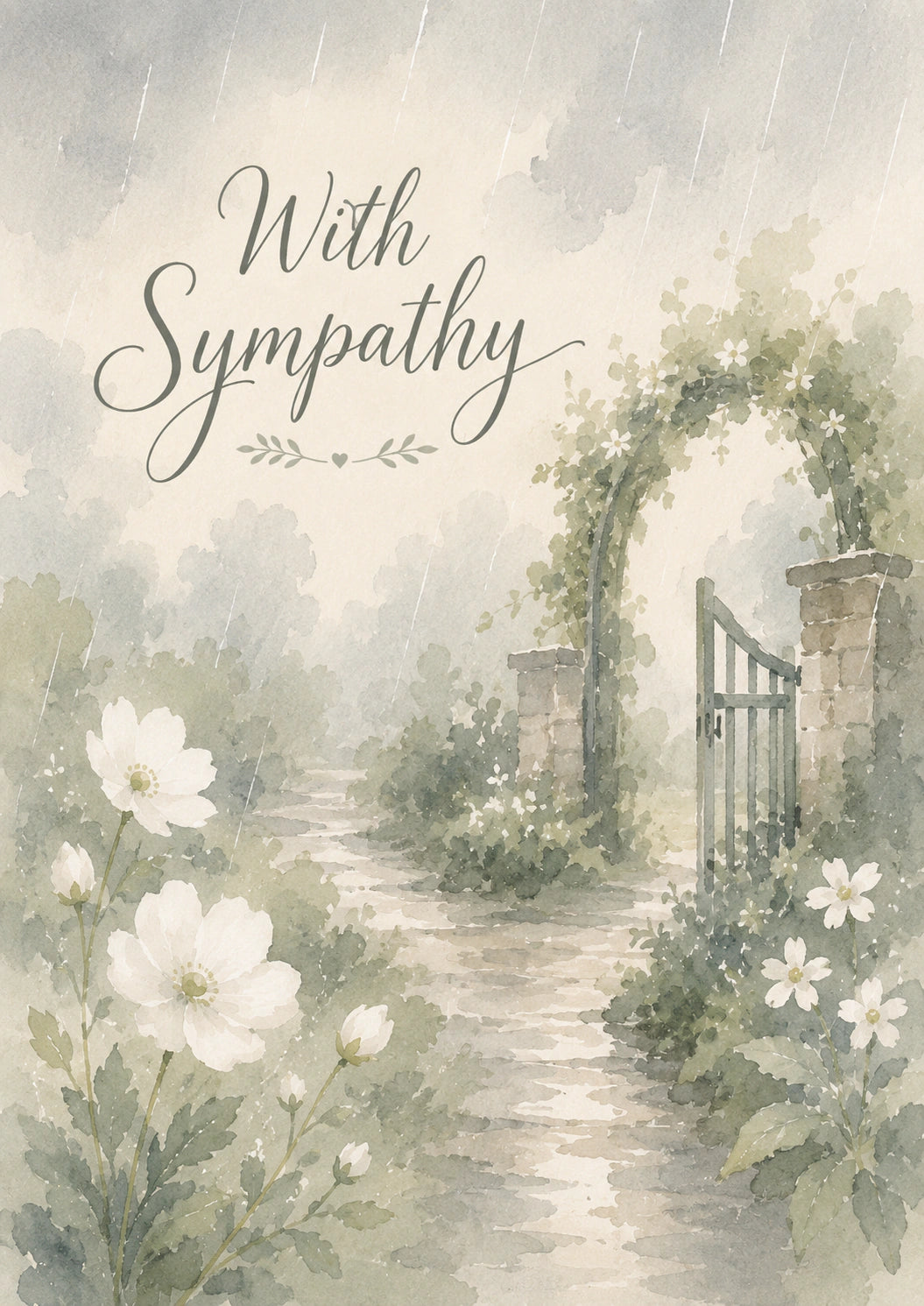 Sympathy - Personalised Card