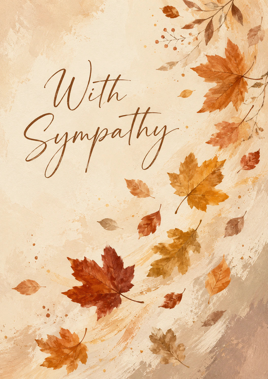 Sympathy - Personalised Card