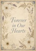 Load image into Gallery viewer, Sympathy - Personalised Card — with punch holes
