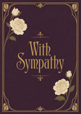 Load image into Gallery viewer, Sympathy - Personalised Card — with punch holes
