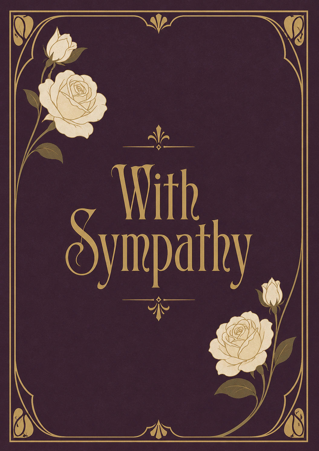 Sympathy - Personalised Card
