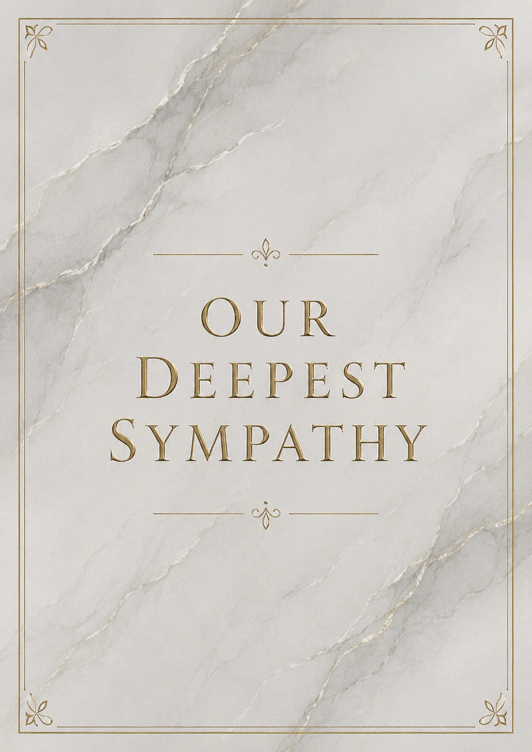 Sympathy - Personalised Card