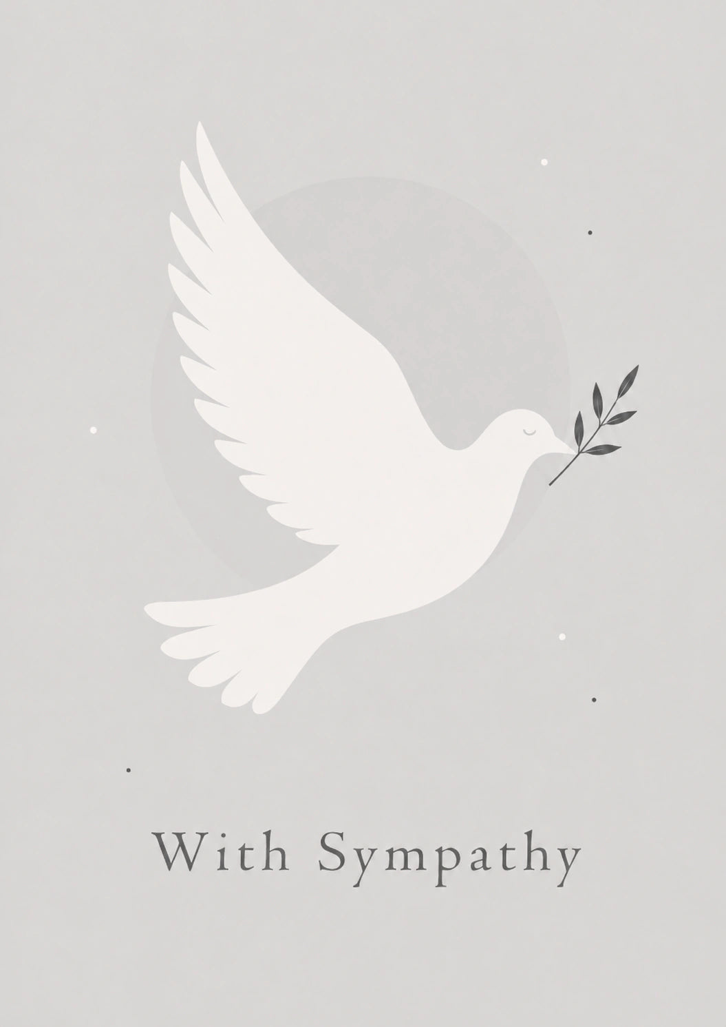 Sympathy - Personalised Card