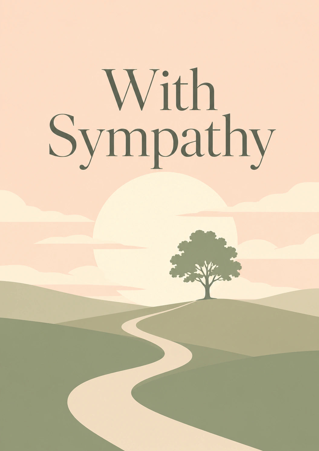 Sympathy - Personalised Card