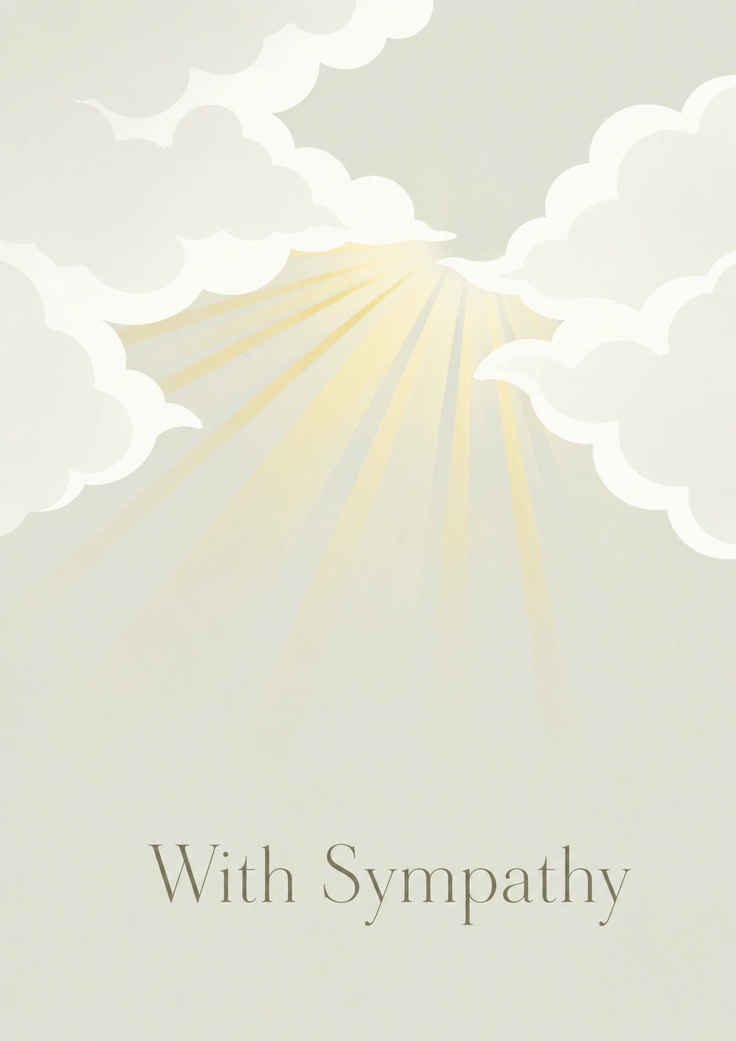 Sympathy - Personalised Card