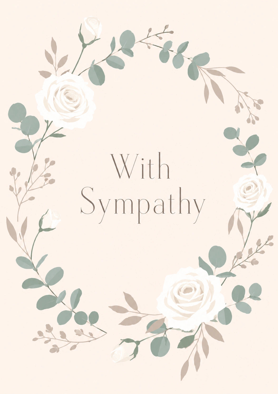 Sympathy - Personalised Card